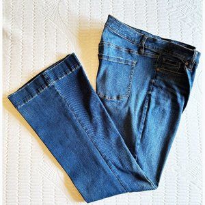 Lane Bryant wide flare jeans